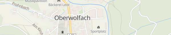 Karte Wolftalschule Oberwolfach