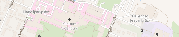 Karte PH Klinikum Oldenburg