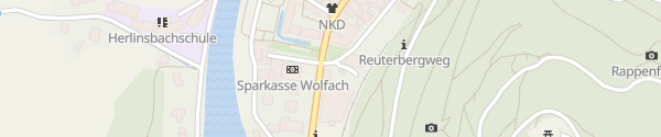 Karte Bahnhofstraße Wolfach