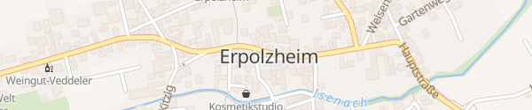 Karte E-Bike Ladesäule Rathaus Erpolzheim