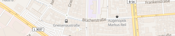 Karte Scharnhorststraße Wiesbaden