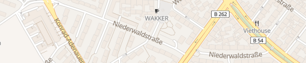 Karte Wallufer Platz Wiesbaden