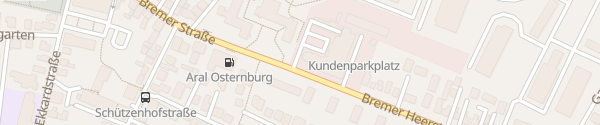 Karte Volkswagen Zentrum Oldenburg