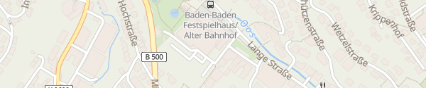 Karte Festspielhausgarage Baden-Baden