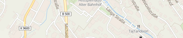 Karte Parkplatz Festspielhaus Baden-Baden