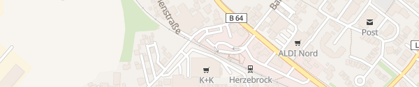Karte Bahnhof Herzebrock Herzebrock-Clarholz