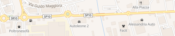 Karte Autoleone Asti