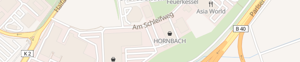 Karte Hornbach Mainz
