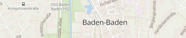 Karte Kongresshausgarage Baden-Baden