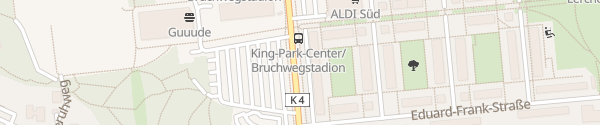 Karte Bruchwegstadion / King-Park-Center Mainz