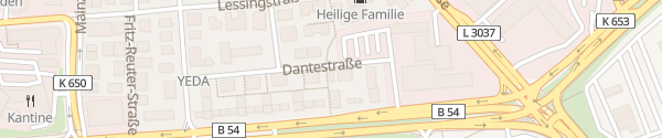 Karte GWW Dantestraße Wiesbaden