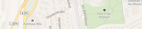 Karte Bahnhof Idstein