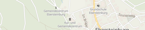 Karte Gemeindezentrum Ebersteinburg Baden-Baden