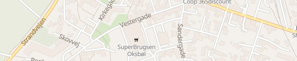 Karte SuperBrugsen Oksbøl