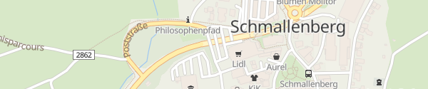 Karte Lidl Schmallenberg