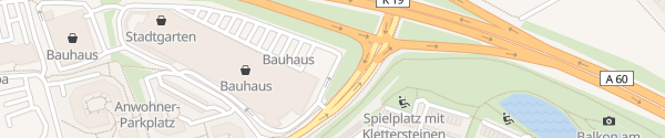Karte Bauhaus Mainz-Weisenau Mainz