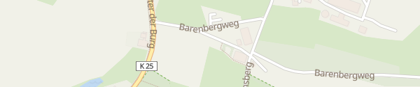 Karte Parkplatz Burg Ravensberg Borgholzhausen