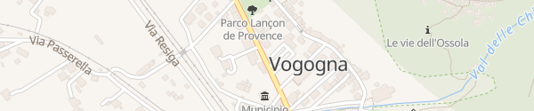 Karte Parcheggio Via Nazionale Vogogna