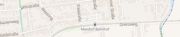 Karte Bahnhof Maxdorf
