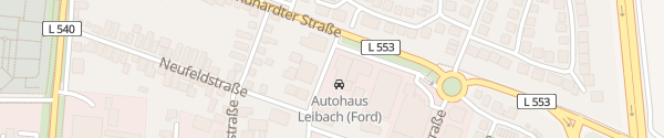 Karte Autohaus Leibach Rülzheim