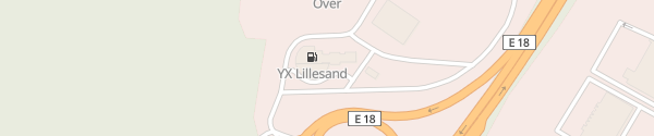 Karte YX Lillesand
