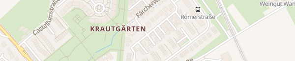 Karte Färcherweg Mainz-Kastel Wiesbaden