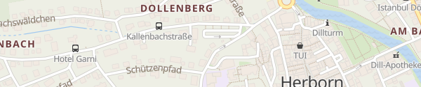 Karte Kallenbach-Parkplatz Herborn