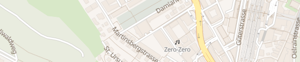 Karte Parkhaus Gartenstrasse Baden