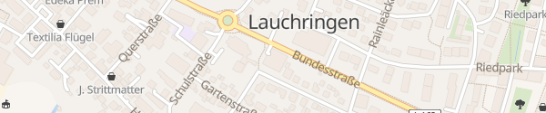 Karte Parkhaus Hebelstraße Lauchringen
