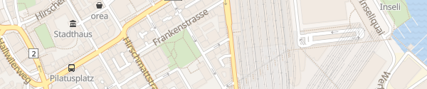 Karte Destination Charger Hotel Continental-Park Luzern