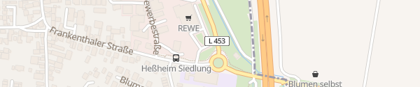 Karte REWE Heßheim