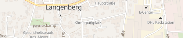 Karte Körnerparkplatz Langenberg