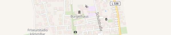 Karte E-Bike Ladestation Bürgerhaus Westheim
