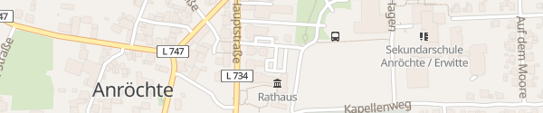 Karte Rathausparkplatz Anröchte