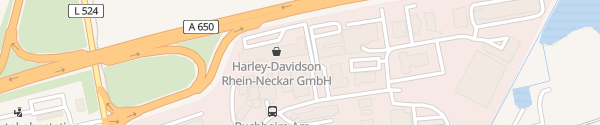 Karte Harley Davidson Ruchheim Ludwigshafen