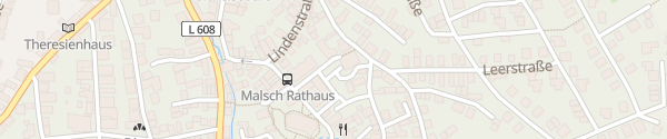 Karte Rathaus Malsch