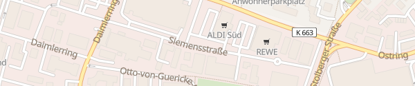 Karte ALDI Süd Nordenstadt