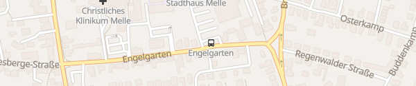 Karte Engelgarten Melle