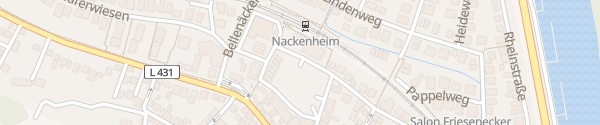 Karte Bahnhof Nackenheim