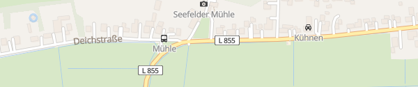 Karte Seefelder Mühle Stadland