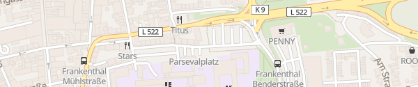 Karte Parsevalplatz Frankenthal