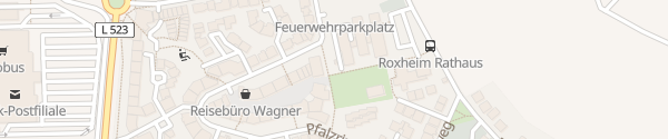 Karte Rathausplatz Bobenheim-Roxheim
