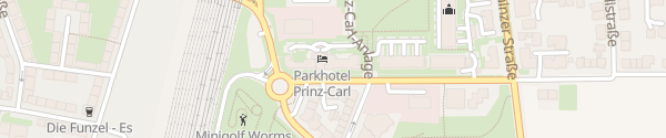 Karte Parkhotel Prinz-Carl Worms