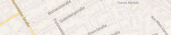 Karte Schillerstraße Bischofsheim