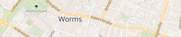 Karte Rathaus Worms