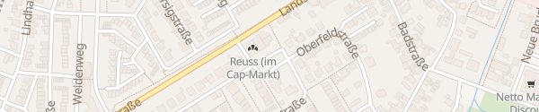 Karte CAP Markt Ettlingen