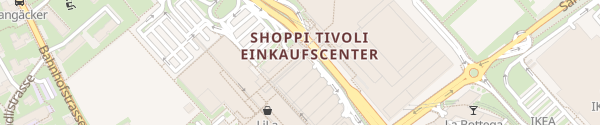 Karte ShoppiParking Shoppi Tivoli Spreitenbach