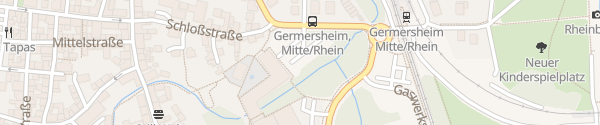 Karte Wohnmobilstellplatz Germersheim