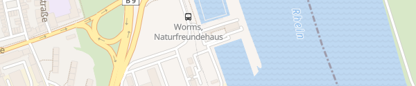 Karte E-Bike Ladesäule Altes Ruderhaus Worms