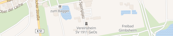 Karte Sportplatz Gimbsheim